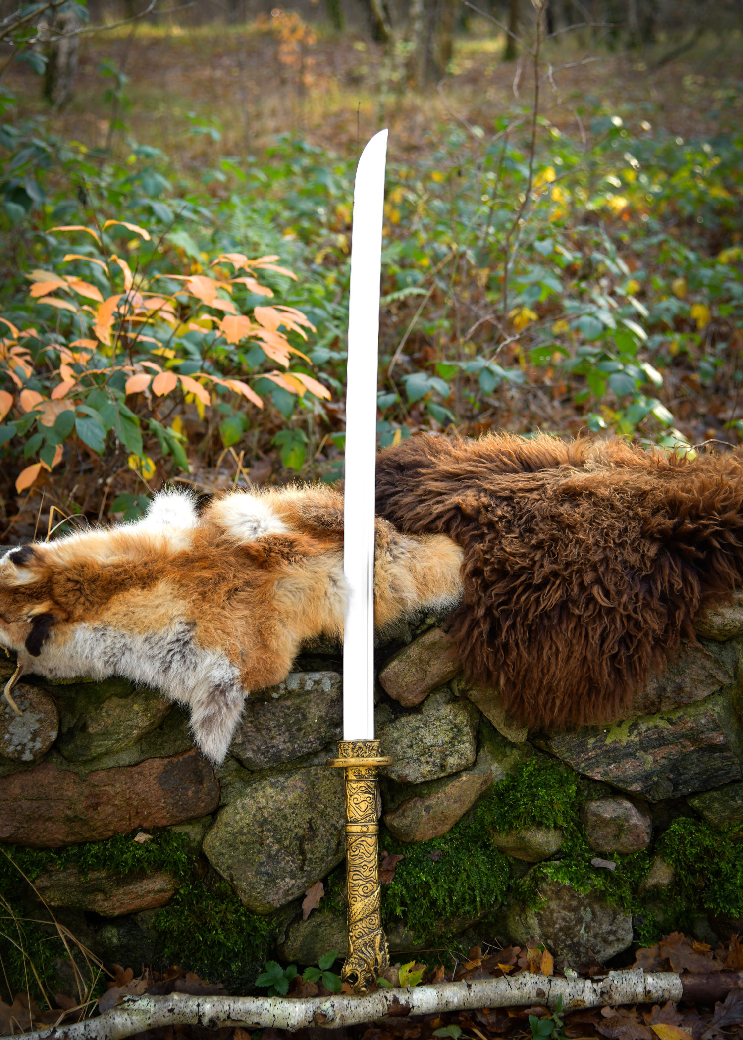 LARP Schwert Takeo, Polsterwaffe, 107 cm