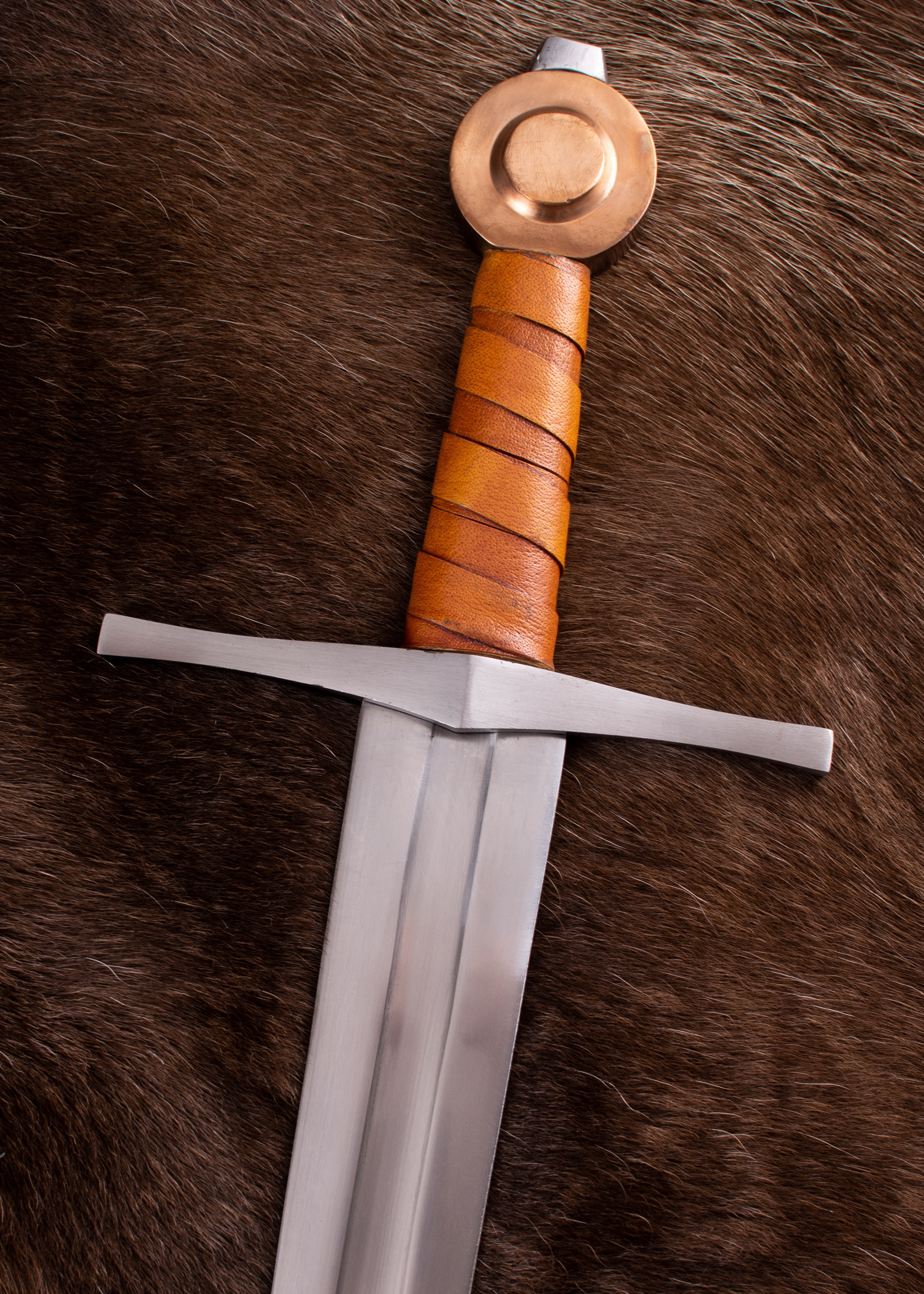 Sankt Annen Arming Sword with Scabbard, 12th C.