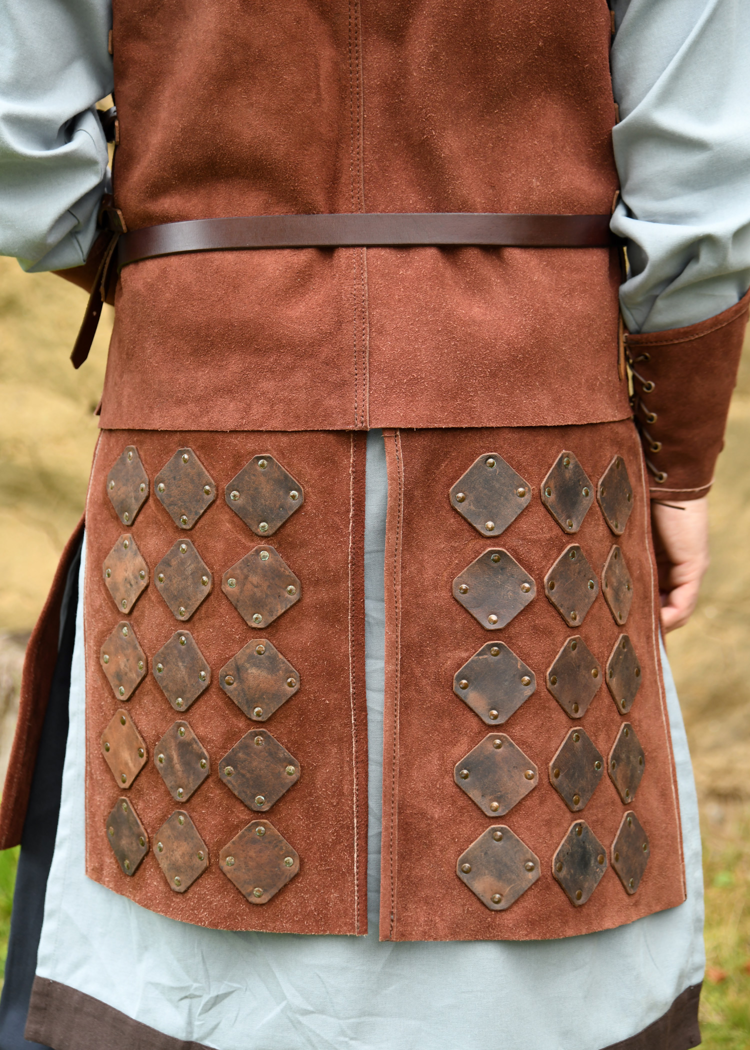 Suede Skirt Armour Vidar, brown
