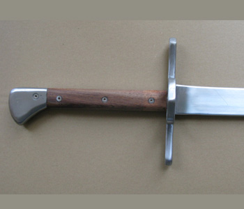 Langes Messer aus Alu - Typ 8 für Linkshänder
