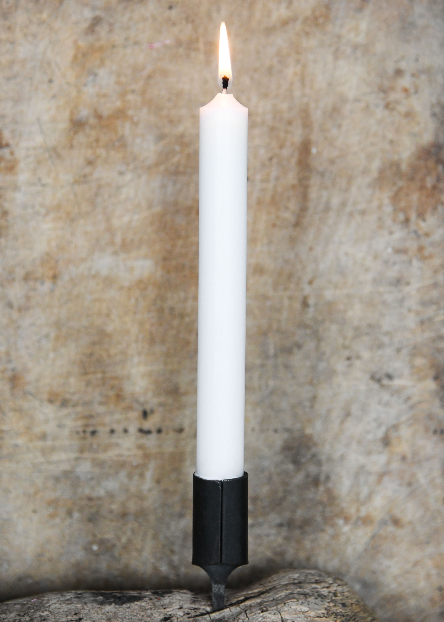 Dinner Candle, Smooth, 180 x 22 mm, Set of 10