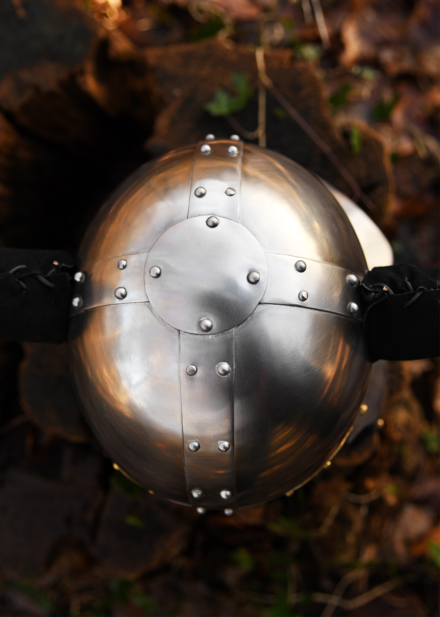 Wikingerhelm Hörnerhelm, 1,3 mm Stahl