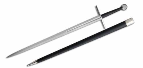 Tinker Bastard-Schwert, scharf mit Hohlkehle