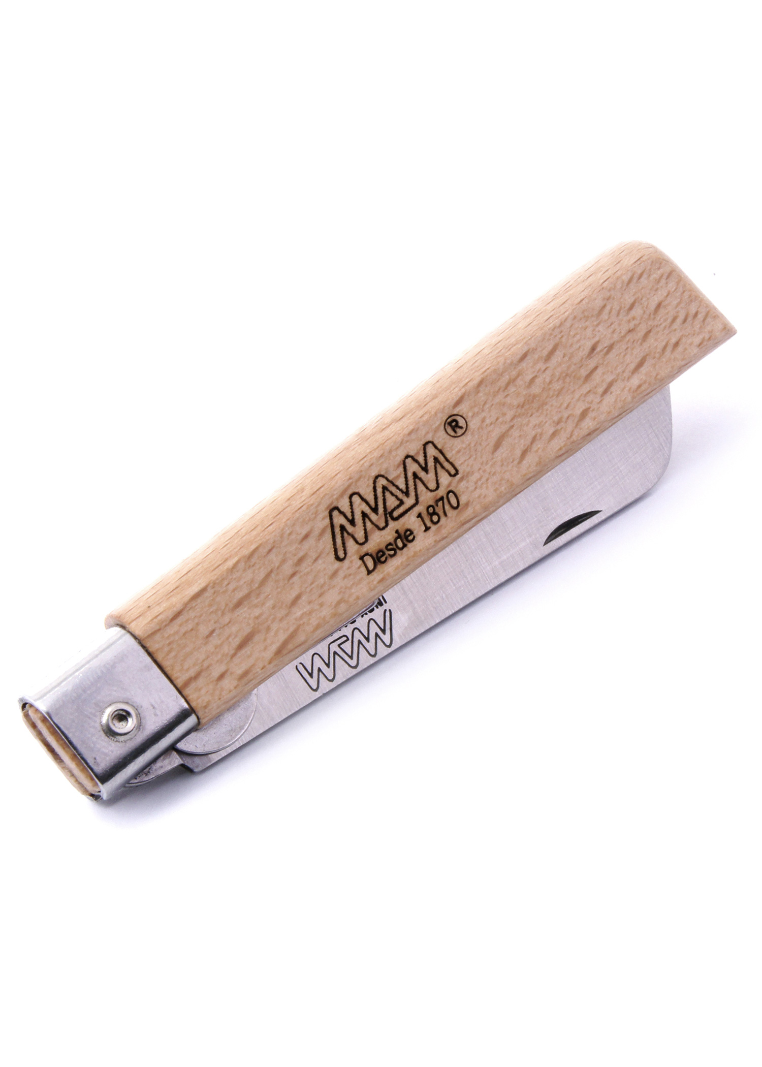 Taschenmesser mit Sheepsfoot-Klinge und Linerlock