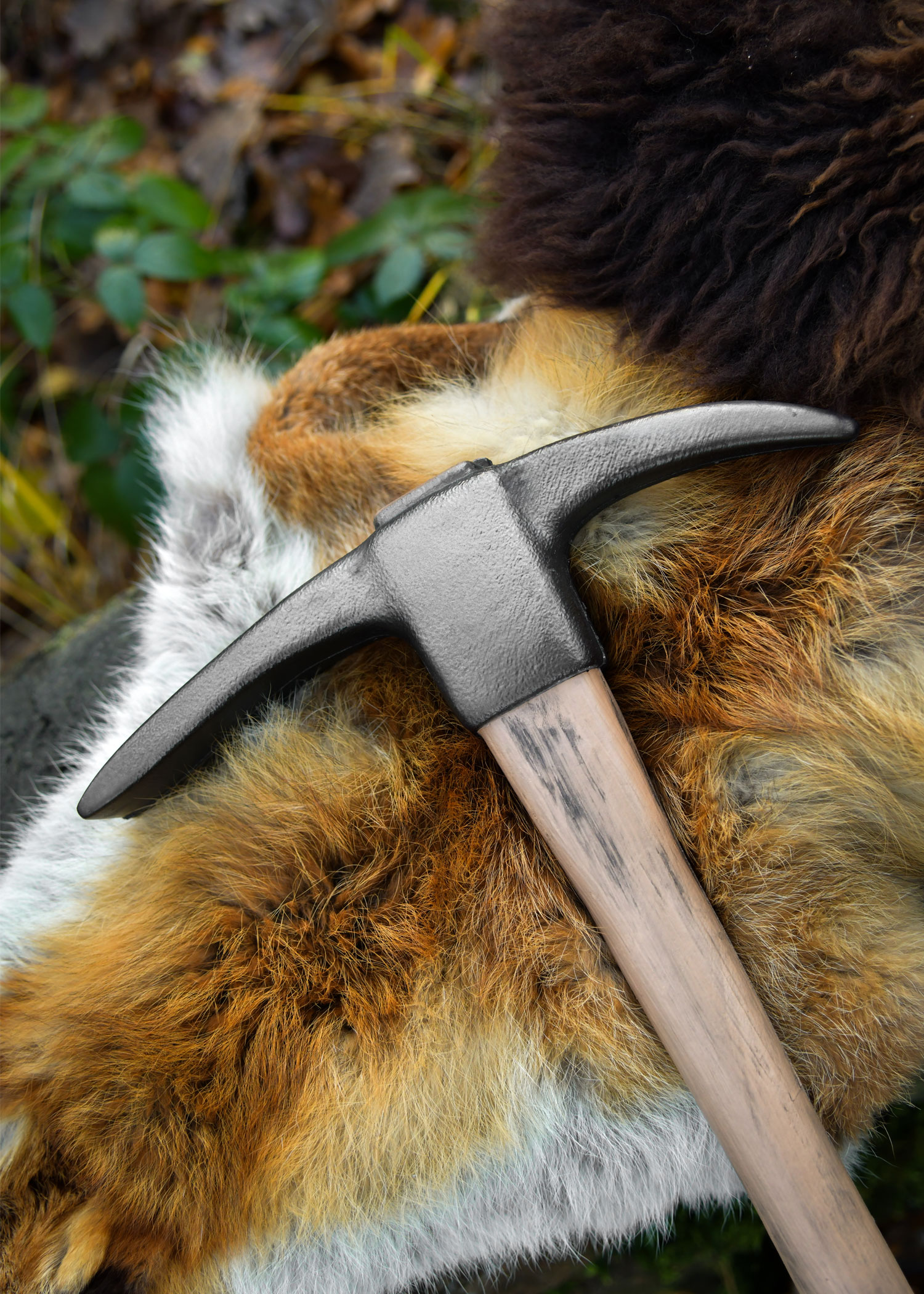 LARP Spitzhacke Korin, Polsterwaffe, 52 cm