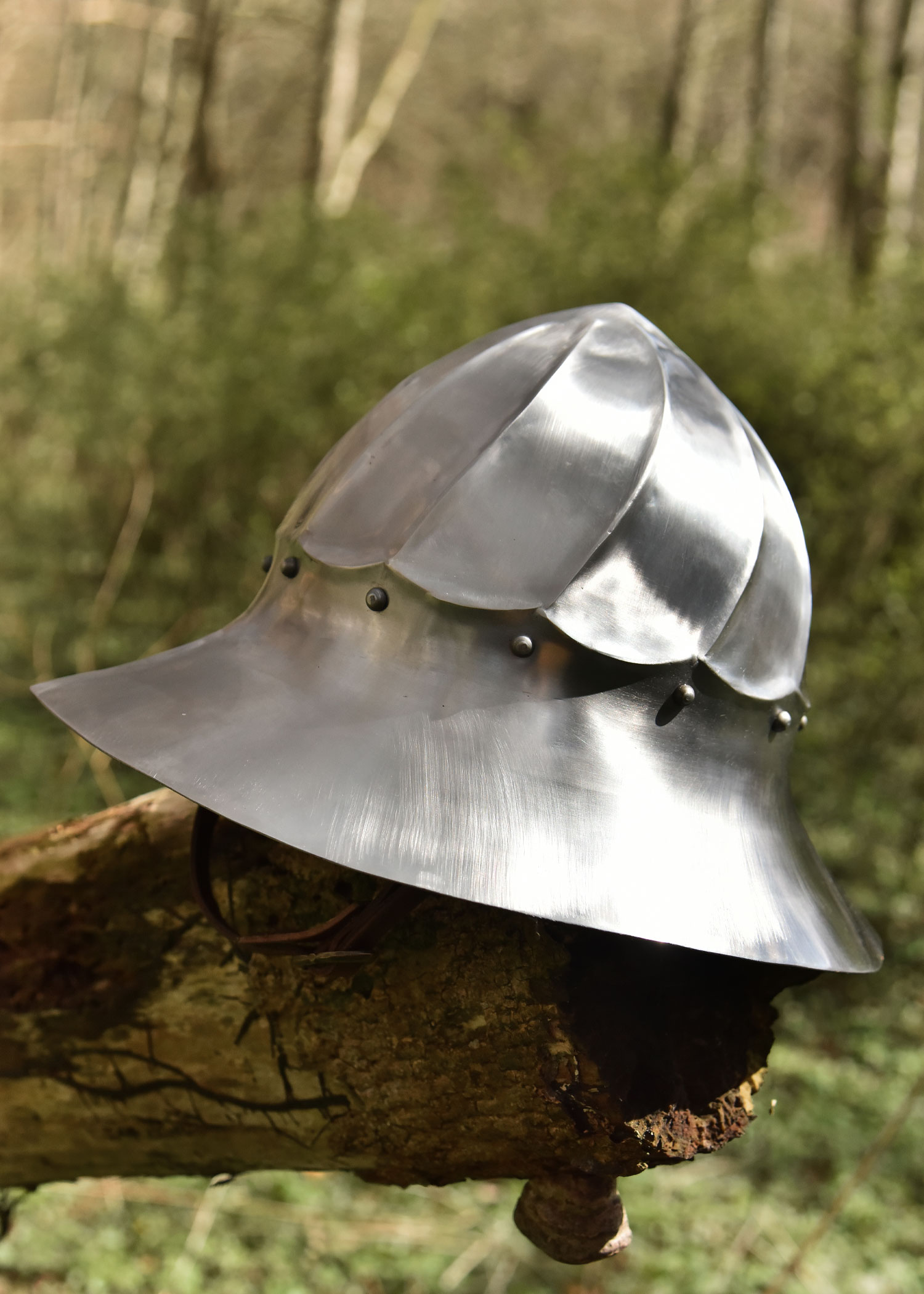 Burgunder-Eisenhut, 15. Jh., 1,6 mm Stahl