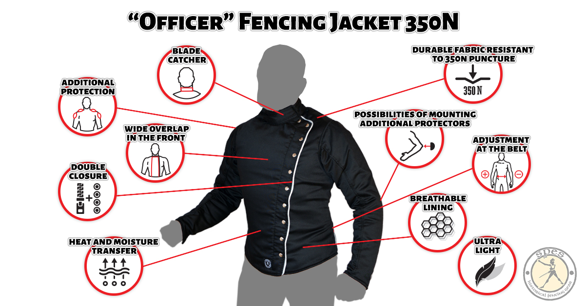 SPES - Officer Fencing Jacket 350N
