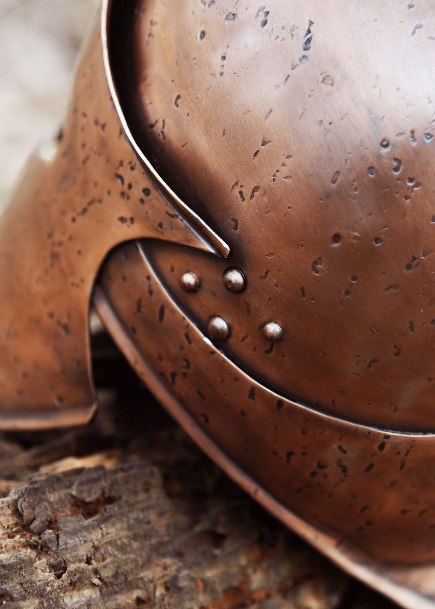 Helm des Themistokles, Griechischer Helm, 1,2 mm Stahl