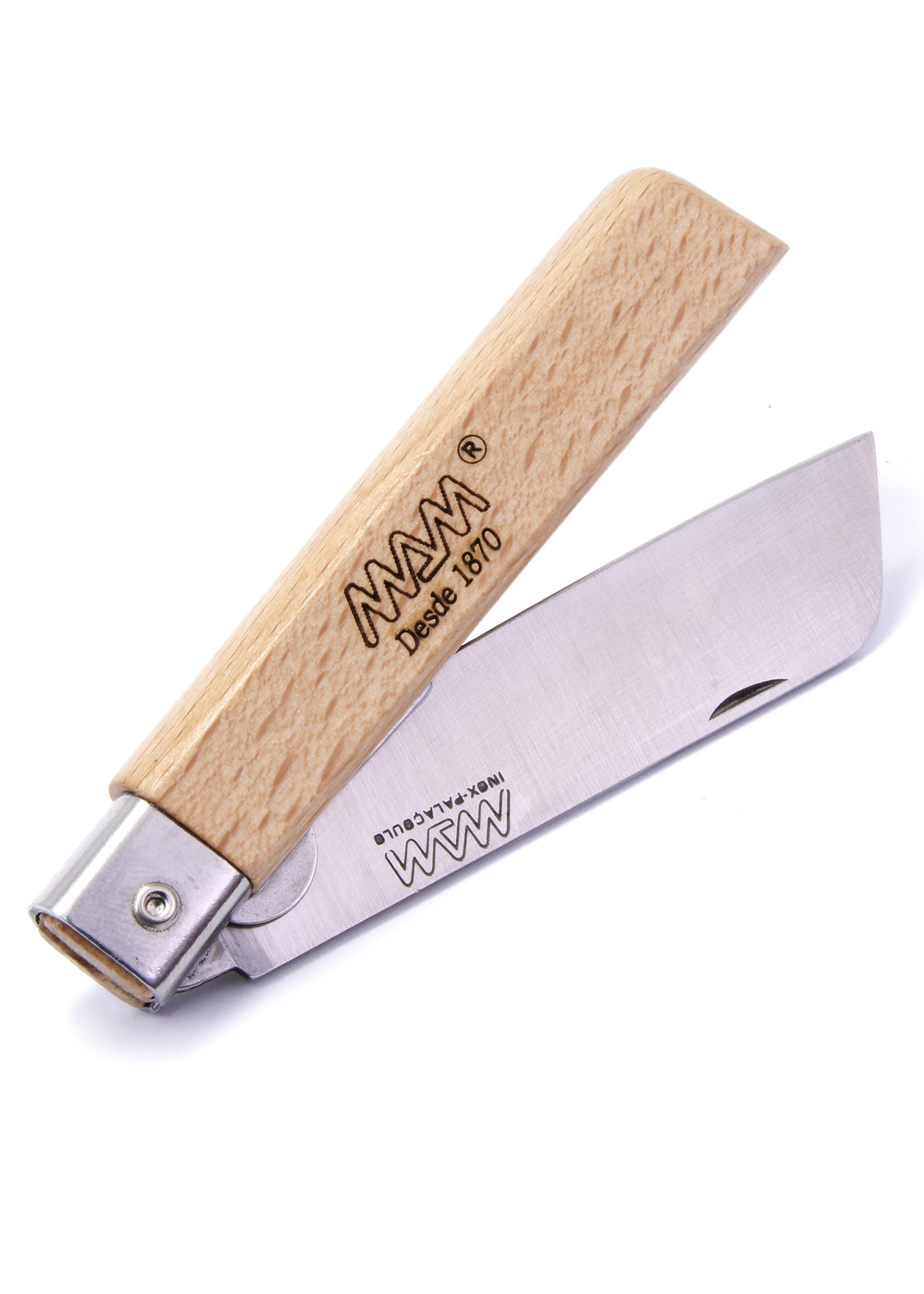 Taschenmesser mit Sheepsfoot-Klinge und Linerlock