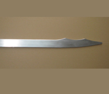 Langes Messer aus Alu - Typ 6 für Linkshänder