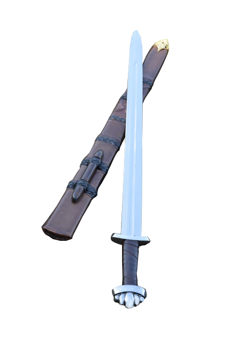 Wikingerschwert mit Scheide, 10. Jahrhundert