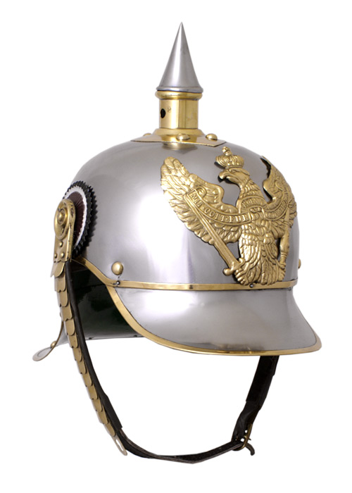 Pickelhaube Preußen 1889 Kürassierhelm, Stahl