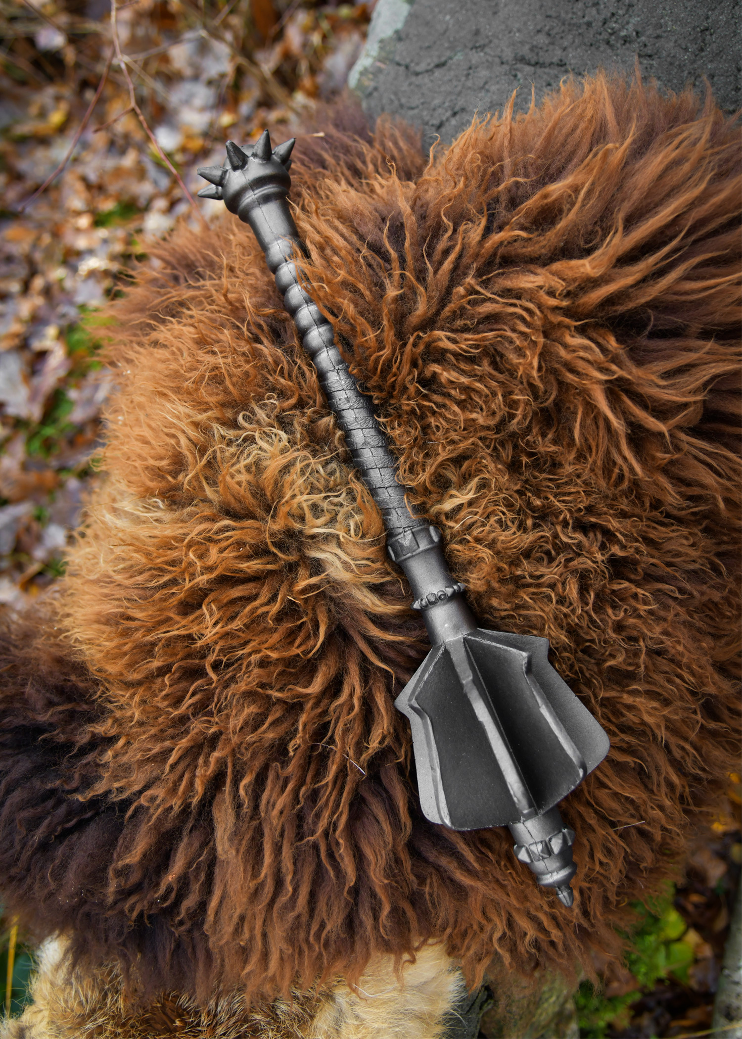 LARP Streitkolben Malrik, Polsterwaffe, 44 cm