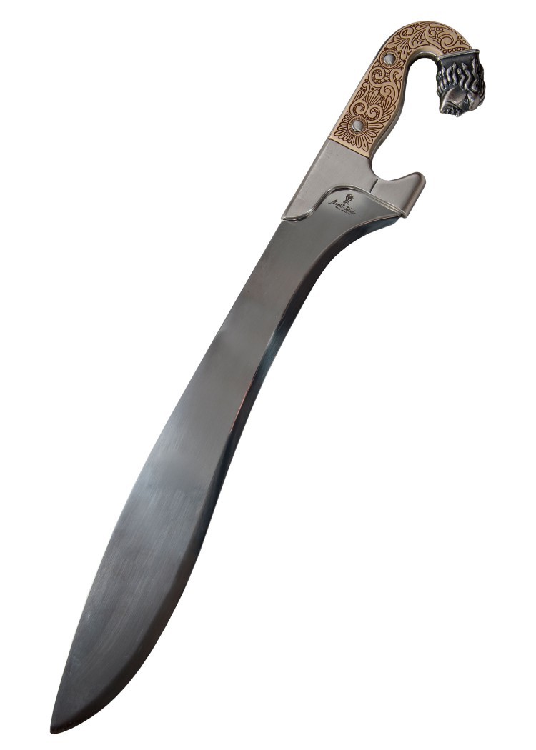 Iberische Falcata, silberfarben, Marto
