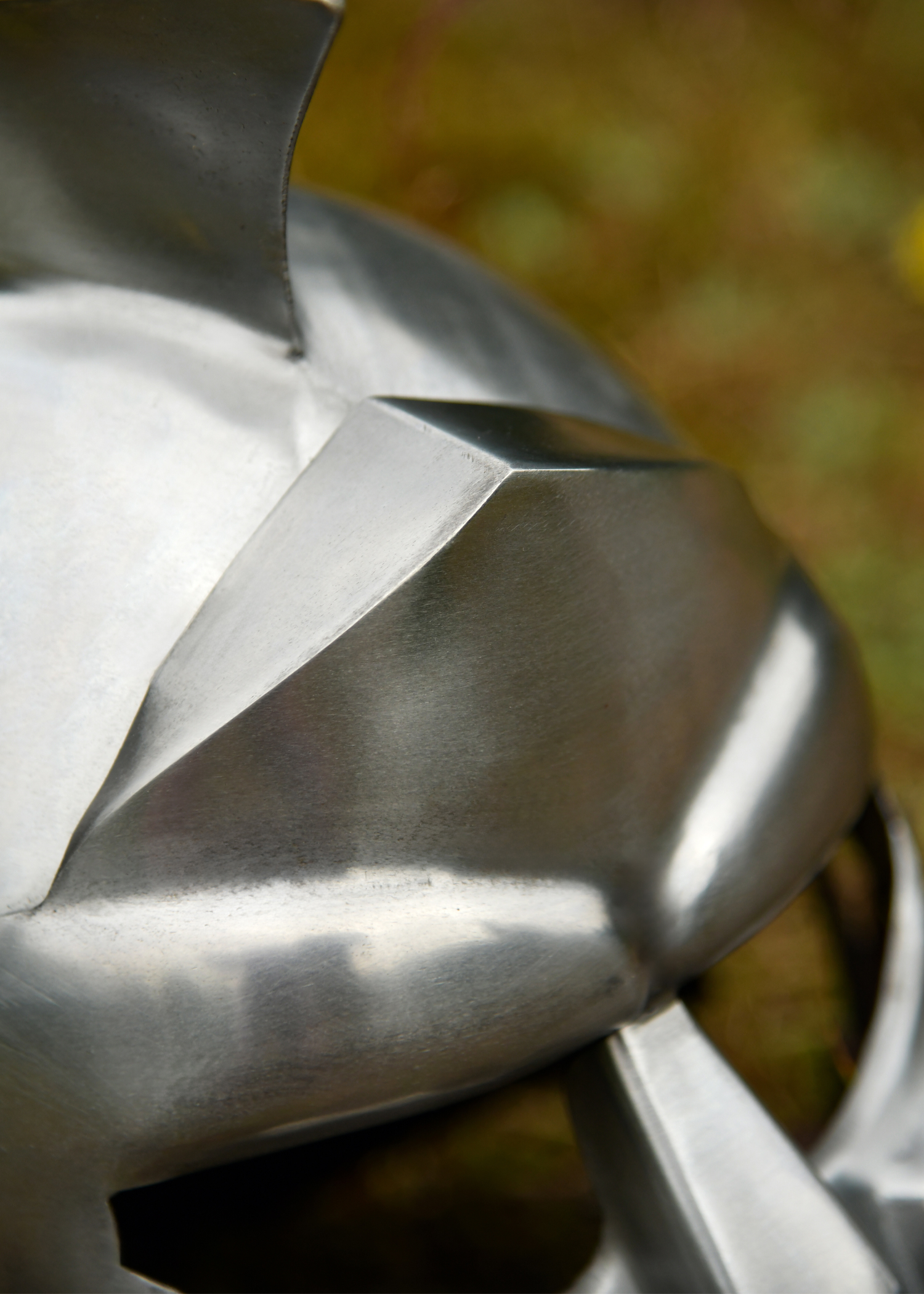 Gladiatoren Helm Maximus aus Stahl, ohne Dornen
