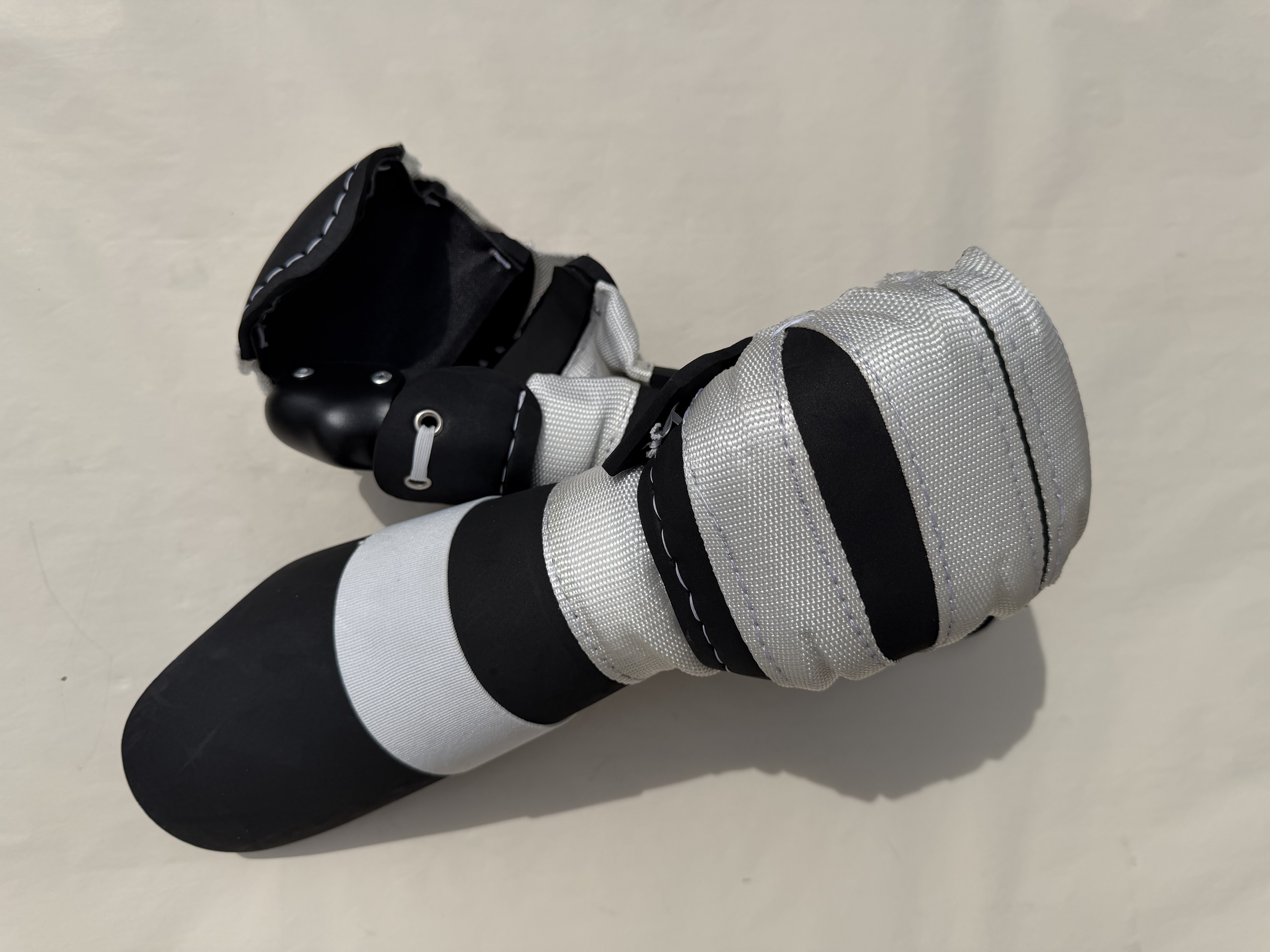 SG - Handschuh MITTEN mit langer Stulpe L Weiß
