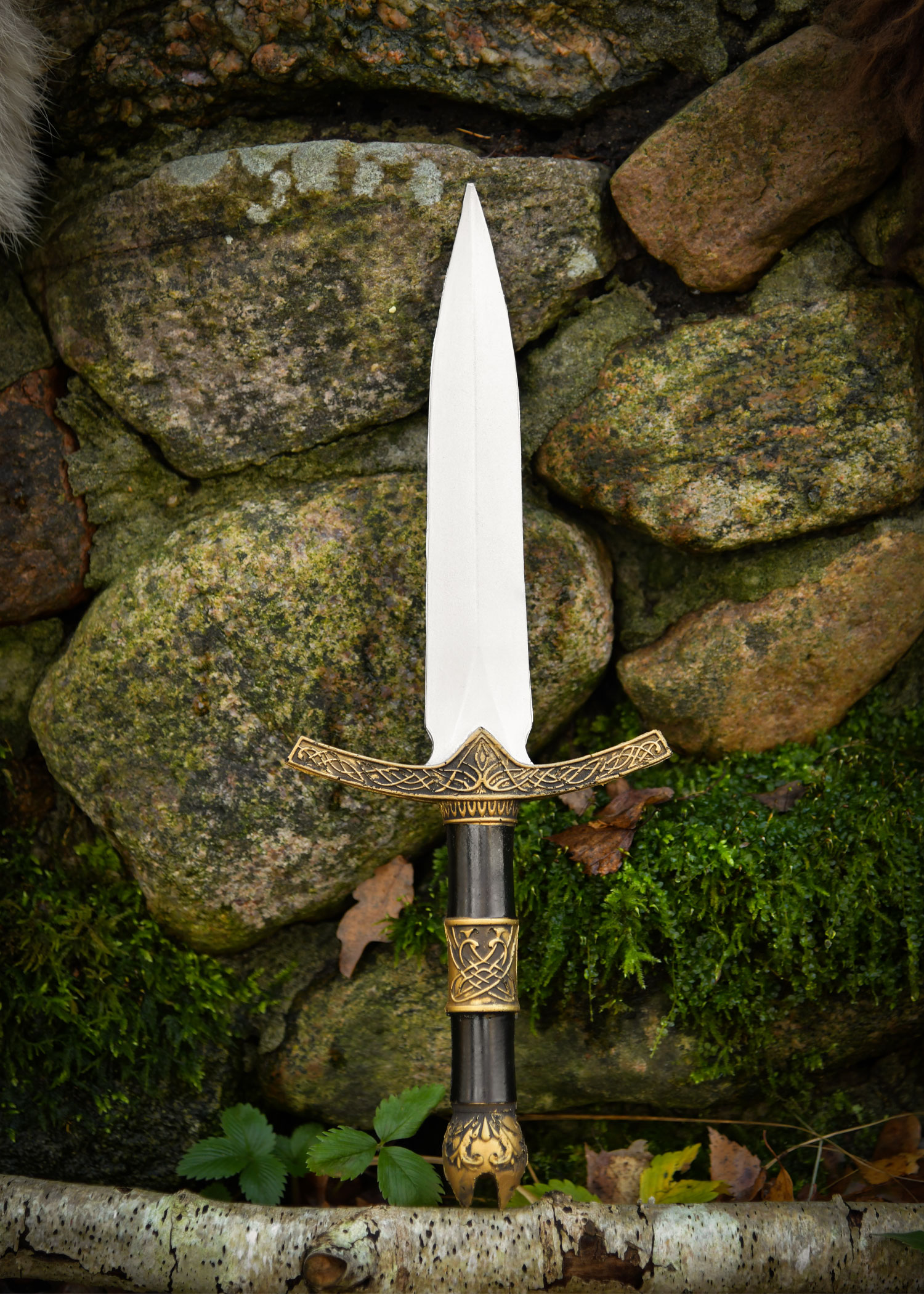 LARP Mittelalter Dolch Valdor, Polsterwaffe, 37 cm