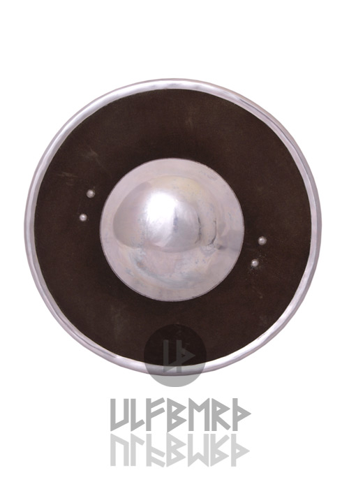 ulf-sd-03-m Buckler mit Lederbezug, ca. 30cm, 2mm Stahl