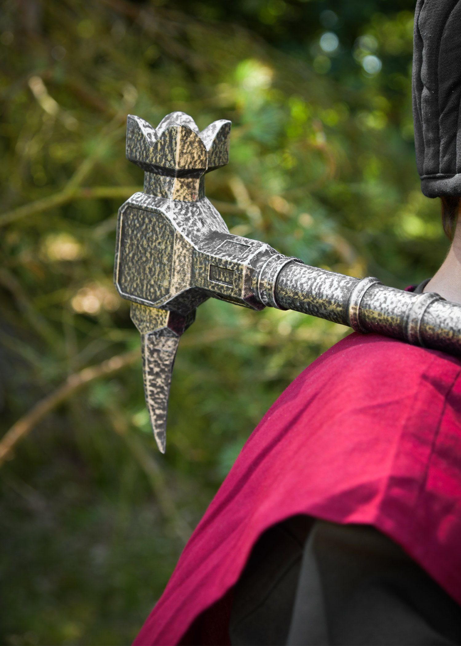 LARP Kriegshammer Valdrin, Polsterwaffe, 71 cm