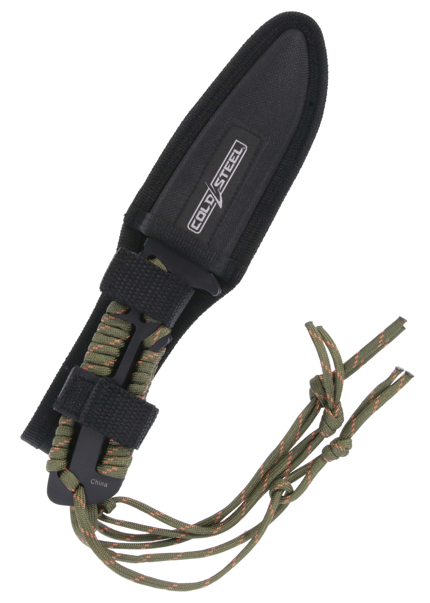 Cold Steel Wurfmesser mit Paracord-Griff, 3er Pack