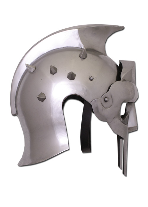 Gladiatorenhelm Maximus mit Lederinlay