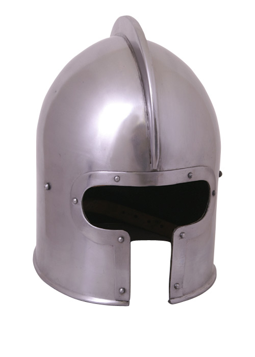 Barbuta Helm, 1,6mm Stahl