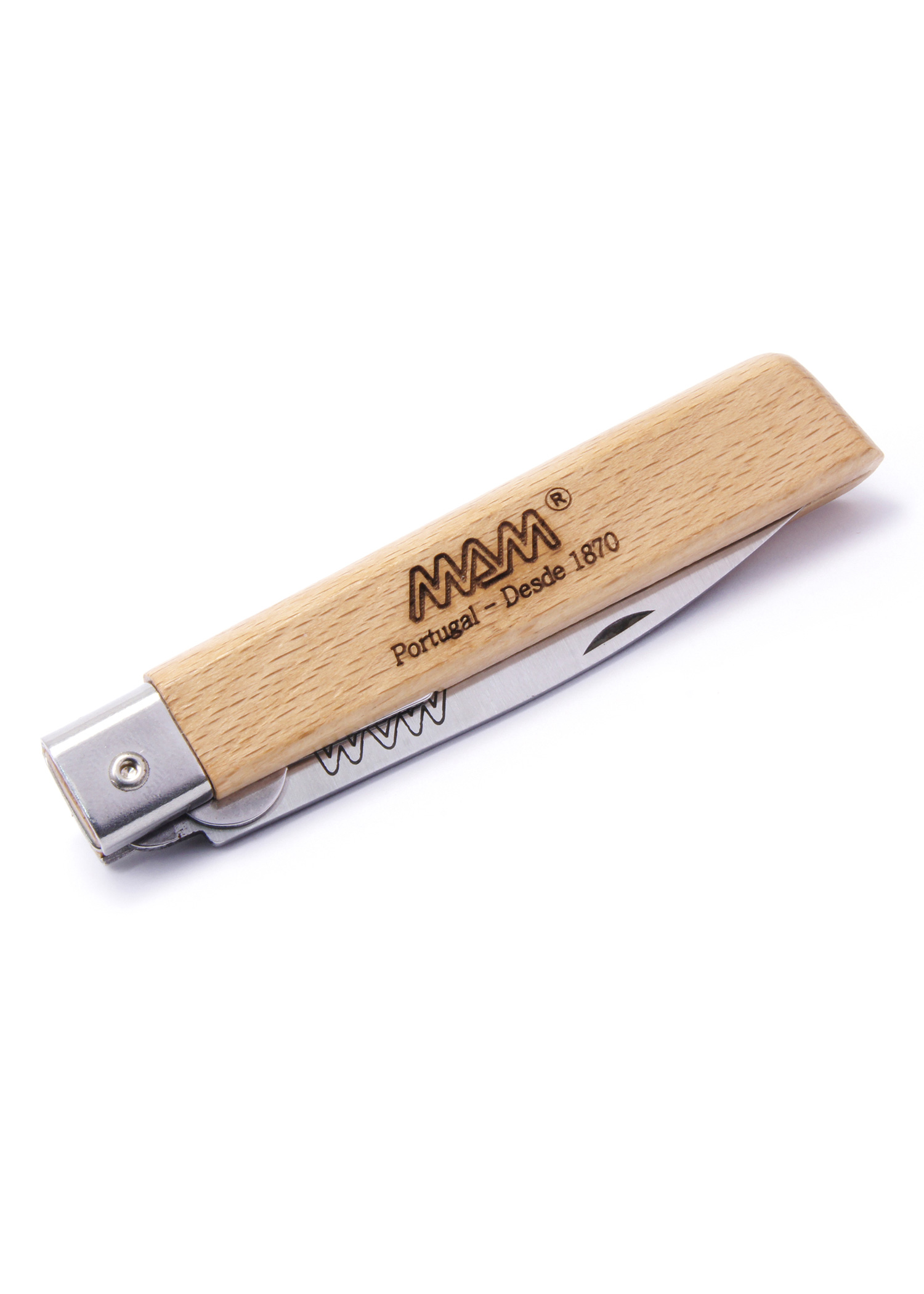 Taschenmesser mit Drop-Point-Klinge und Liner-Lock