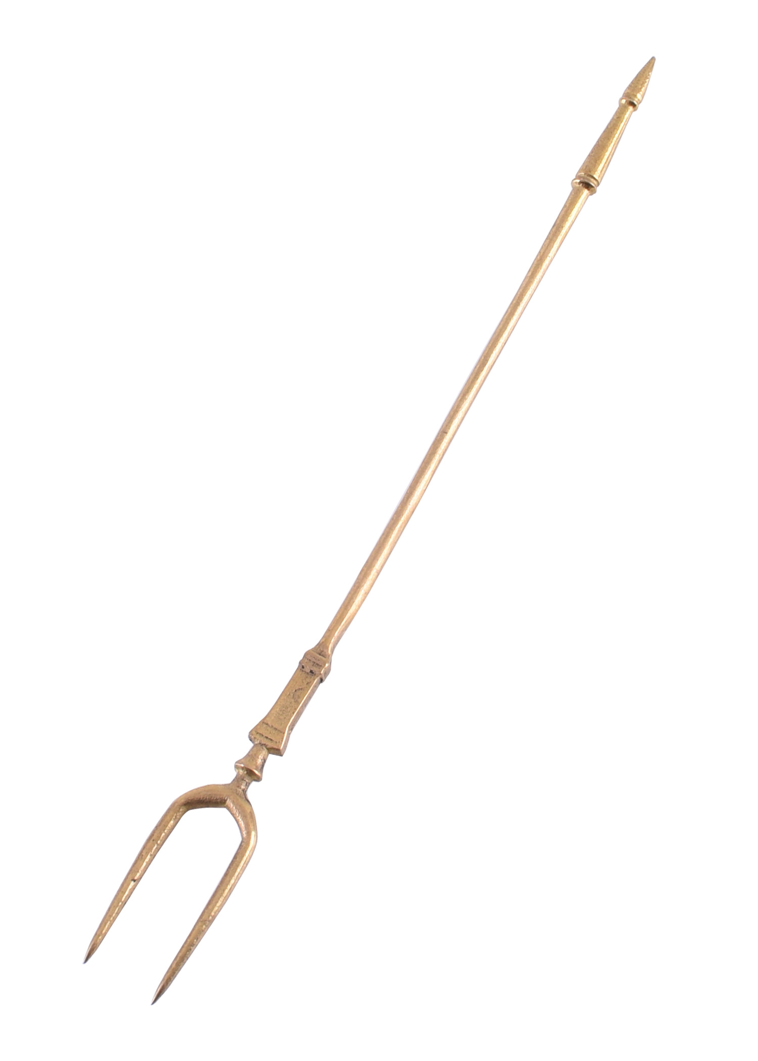 Roman Two-Pronged Fork, Brass