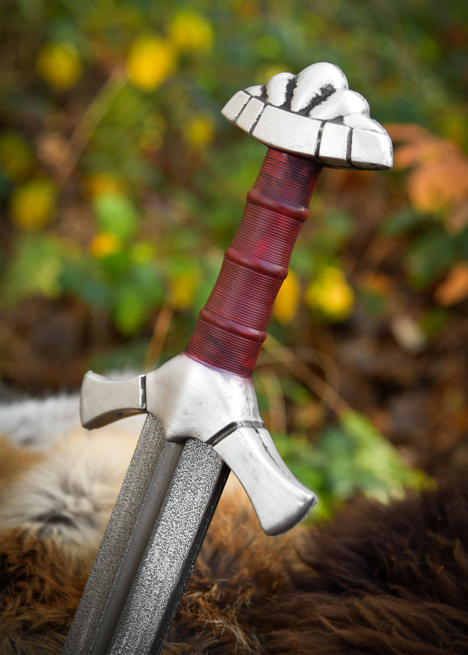 LARP Wikinger Schwert Sigurn, Polsterwaffe, 87 cm