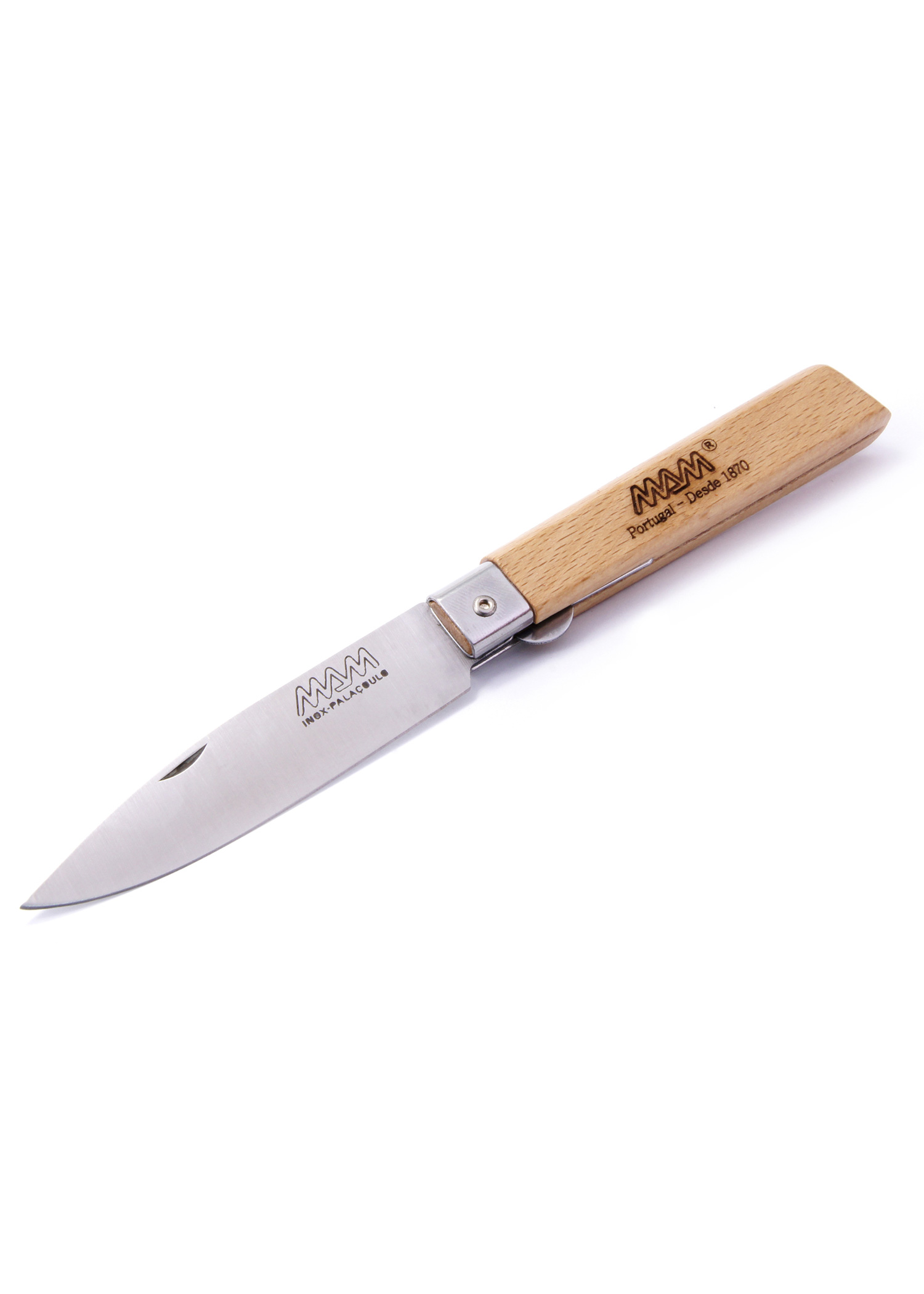 Taschenmesser mit Drop-Point-Klinge und Liner-Lock
