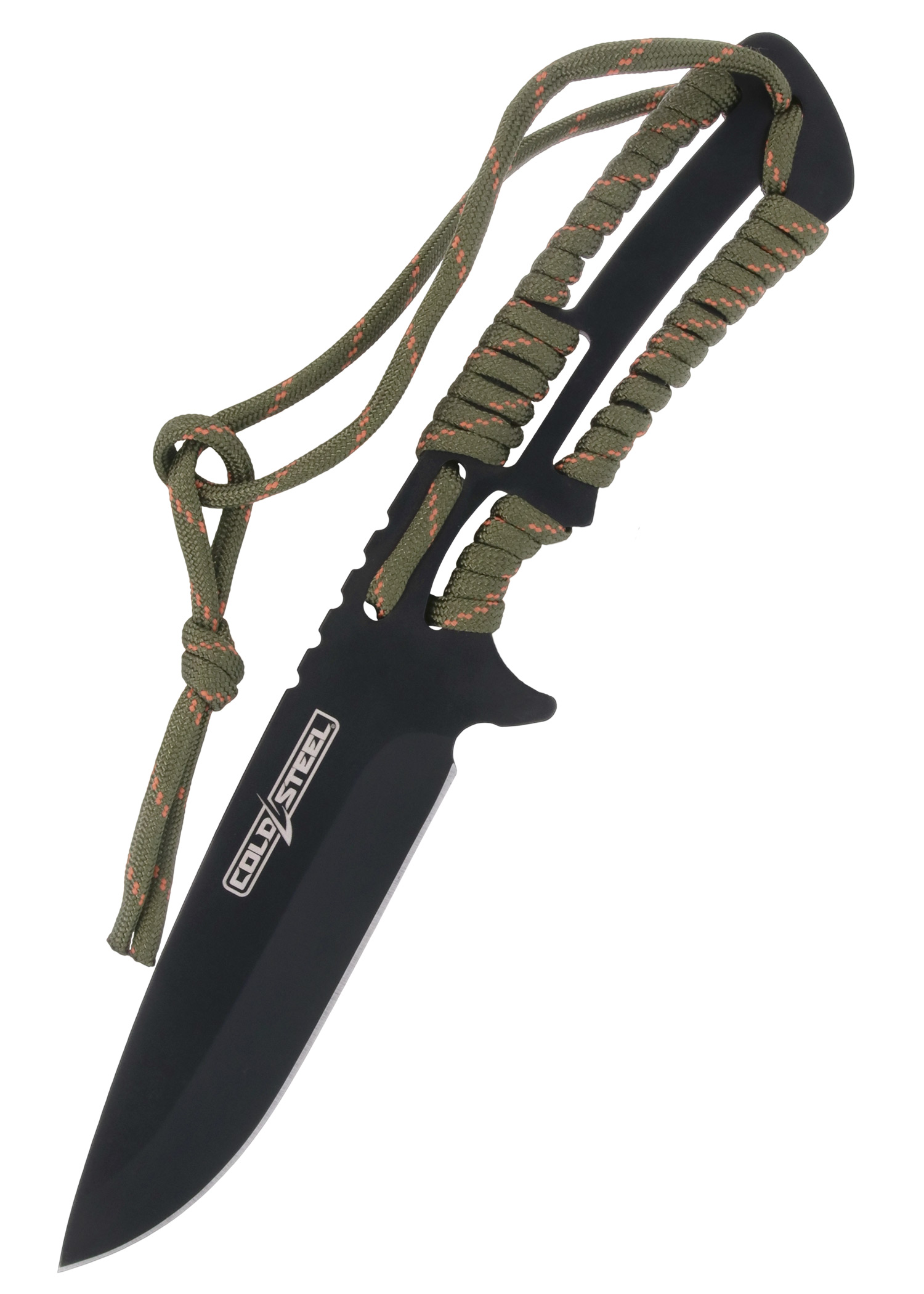 Cold Steel Wurfmesser mit Paracord-Griff, 3er Pack
