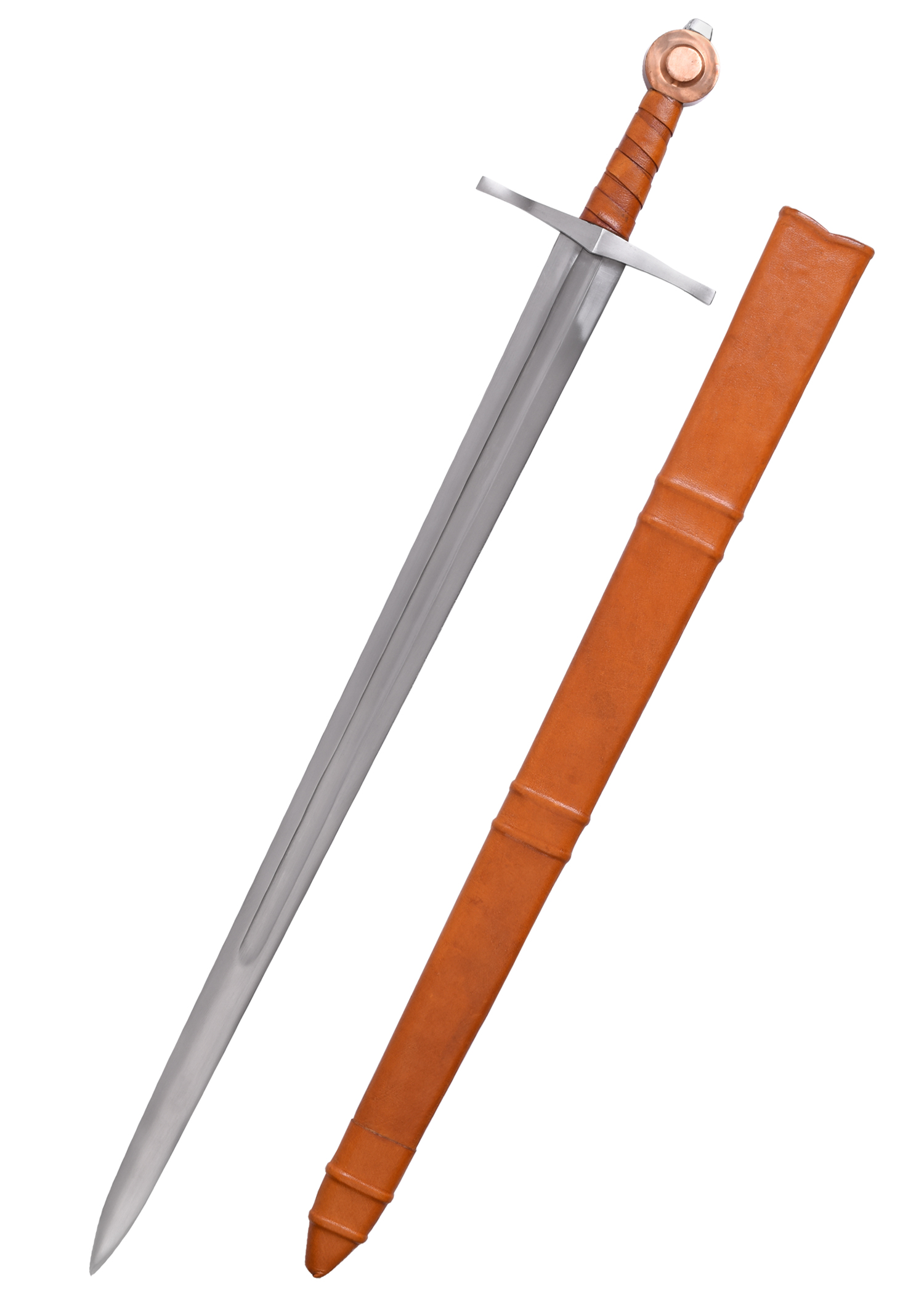 Sankt Annen Arming Sword with Scabbard, 12th C.