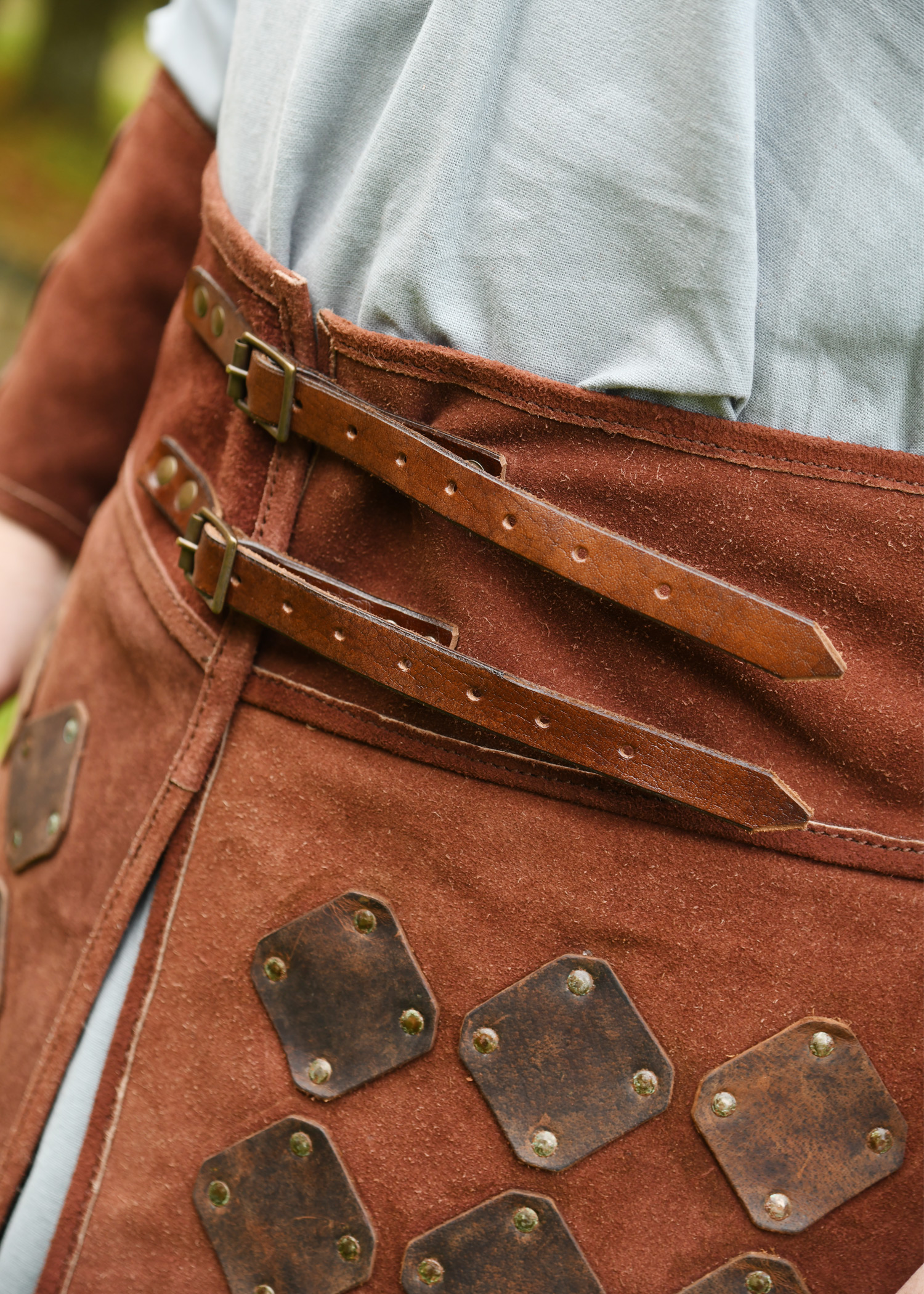 Suede Skirt Armour Vidar, brown