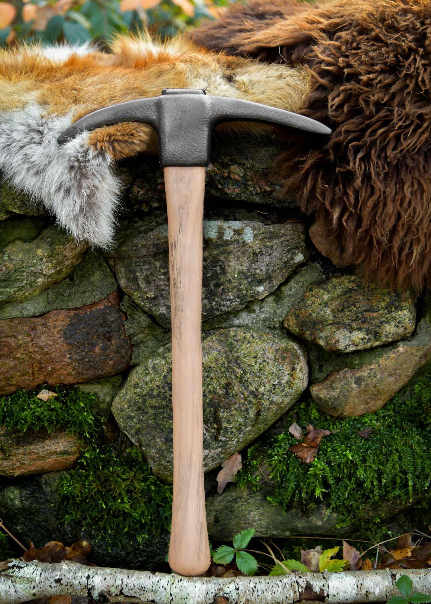 LARP Spitzhacke Korin, Polsterwaffe, 52 cm