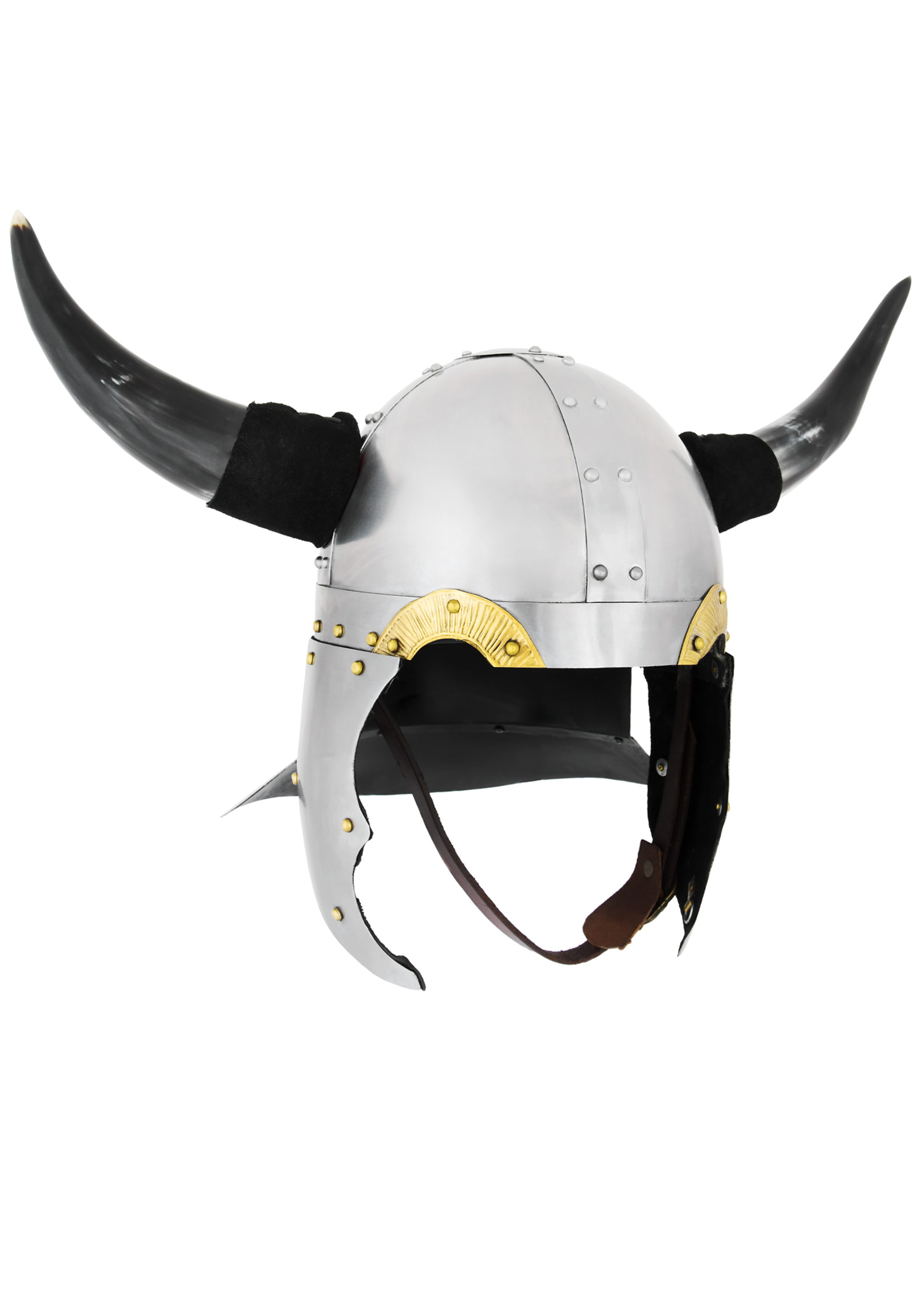 Wikingerhelm Hörnerhelm, 1,3 mm Stahl
