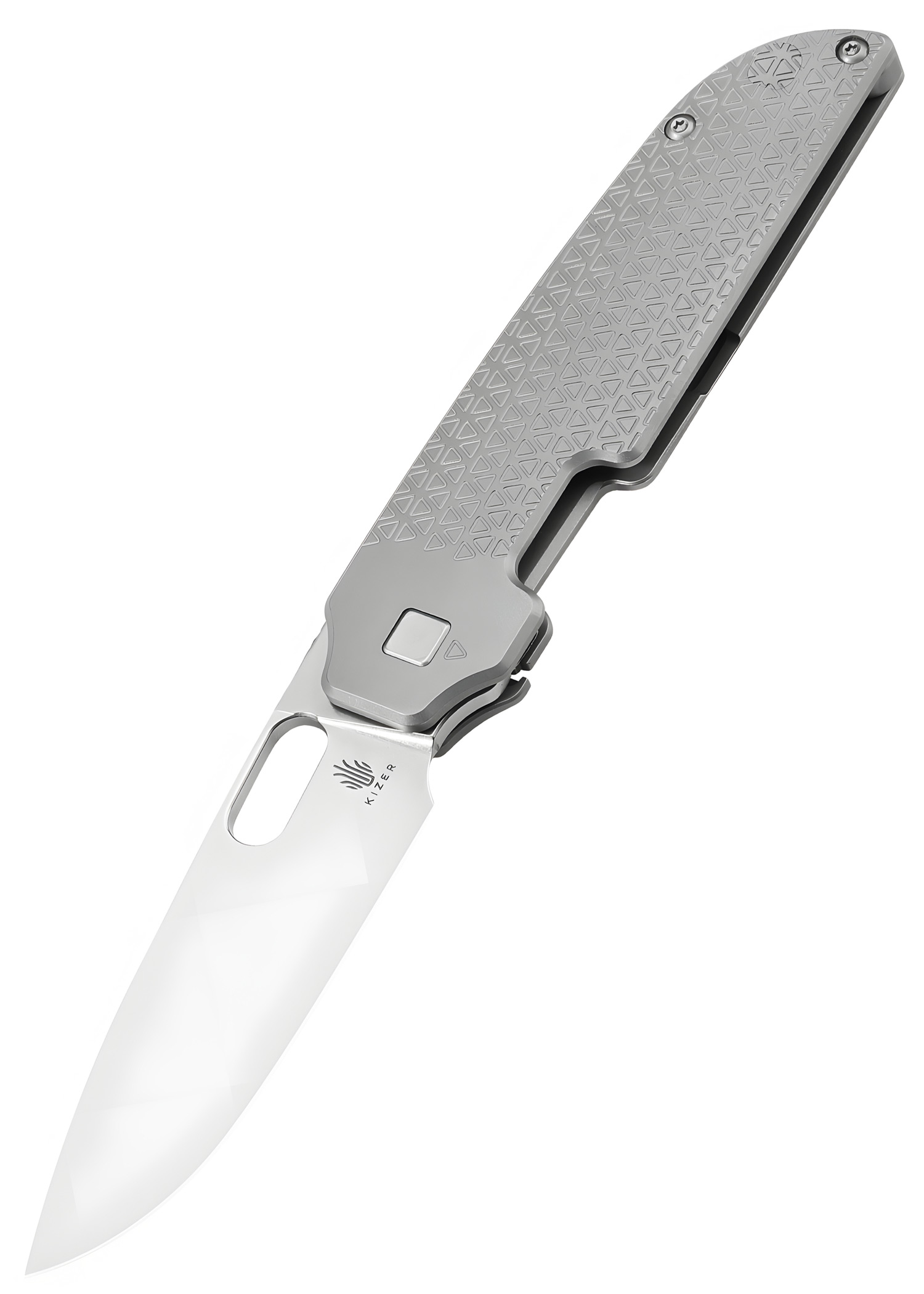 Kizer Knives VARATAS, Titan, stonewashed, Taschenmesser