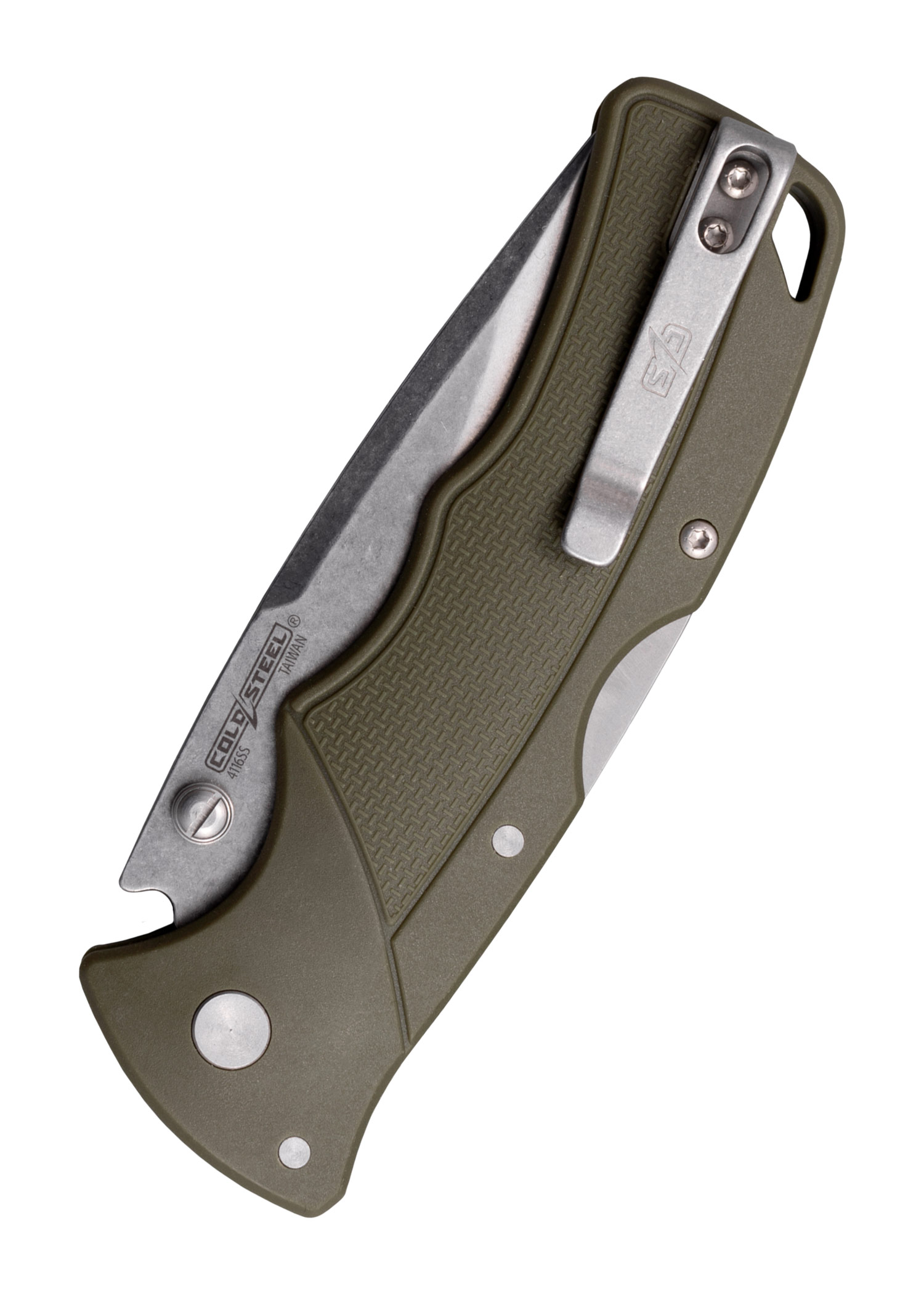Taschenmesser Verdict, Spear Point, 4116SS, OD Green Griff, Cold Steel