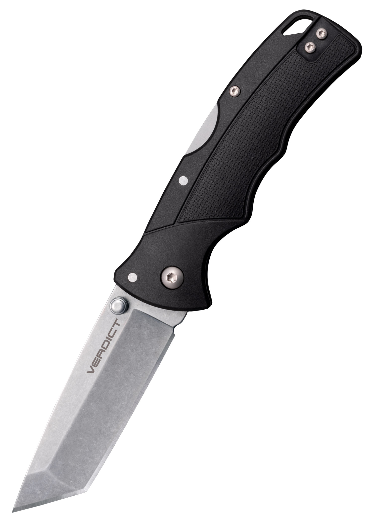 Taschenmesser Verdict, Tanto Point, 4116SS, schwarzer Griff, Cold Steel