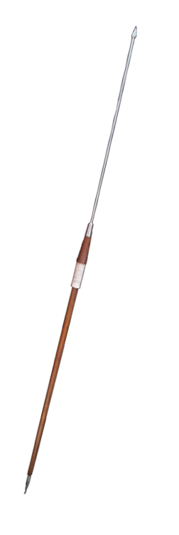 Pilum mit Rosenholzschaft, 215 cm