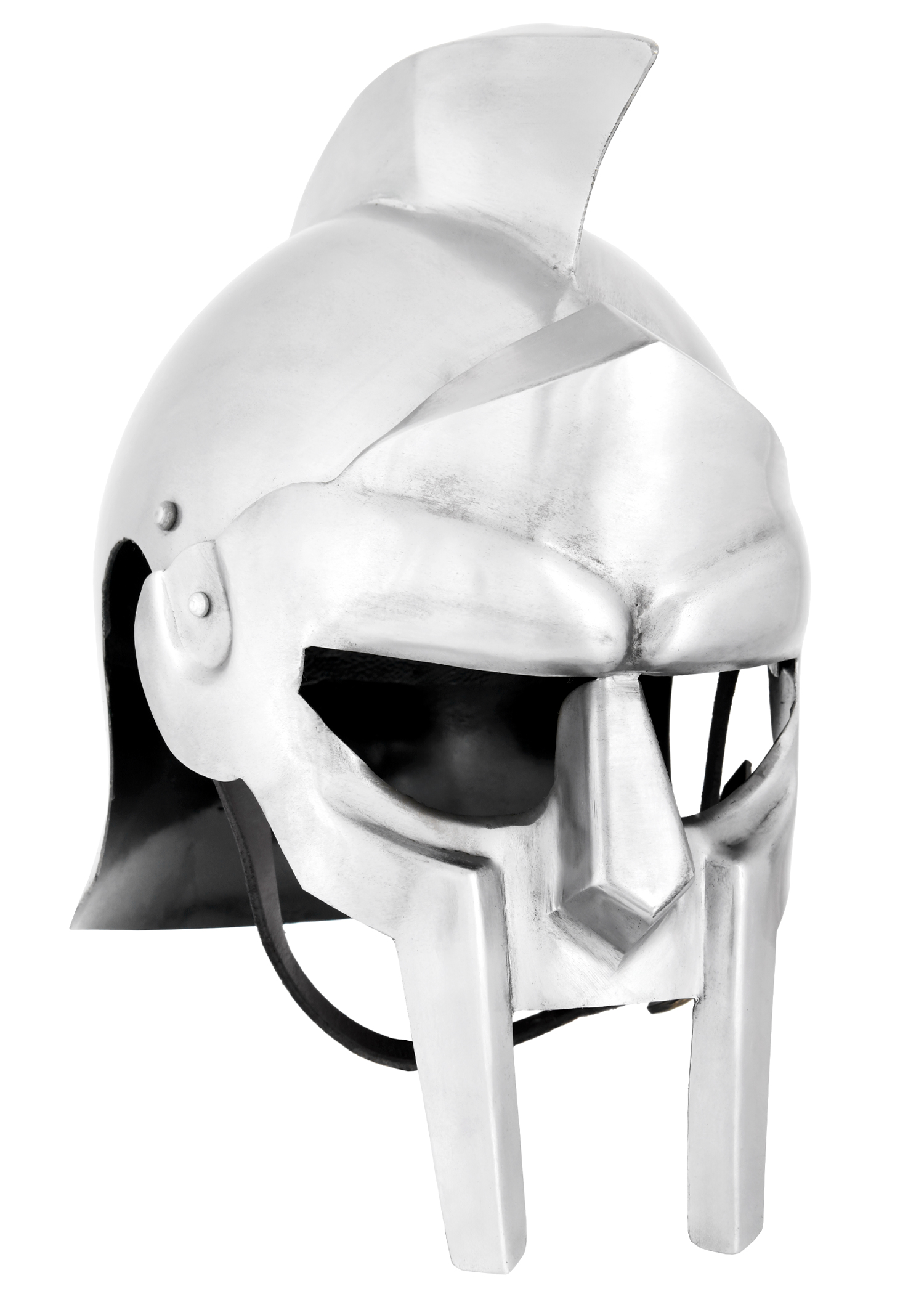 Gladiatoren Helm Maximus aus Stahl, ohne Dornen