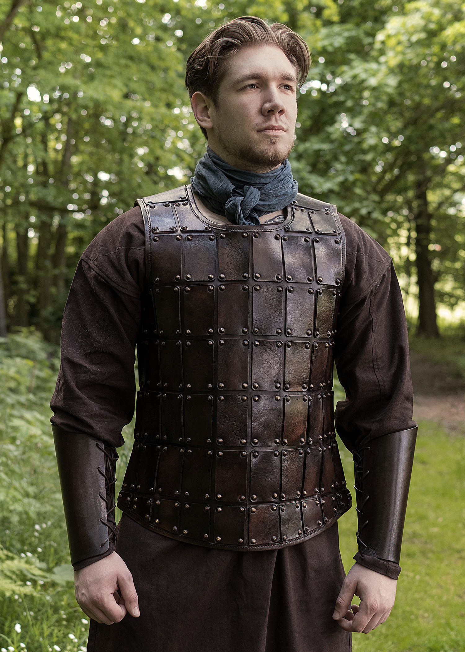 Medieval Brigandine, Leather Torso Armour, various sizes