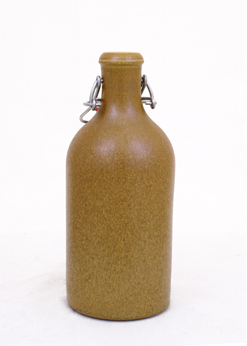 Tonflasche mit Bügelverschluss, 0,5 Liter