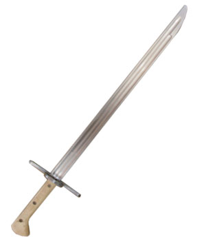 Langes Messer aus Alu - Typ Sparring für Linkshänder