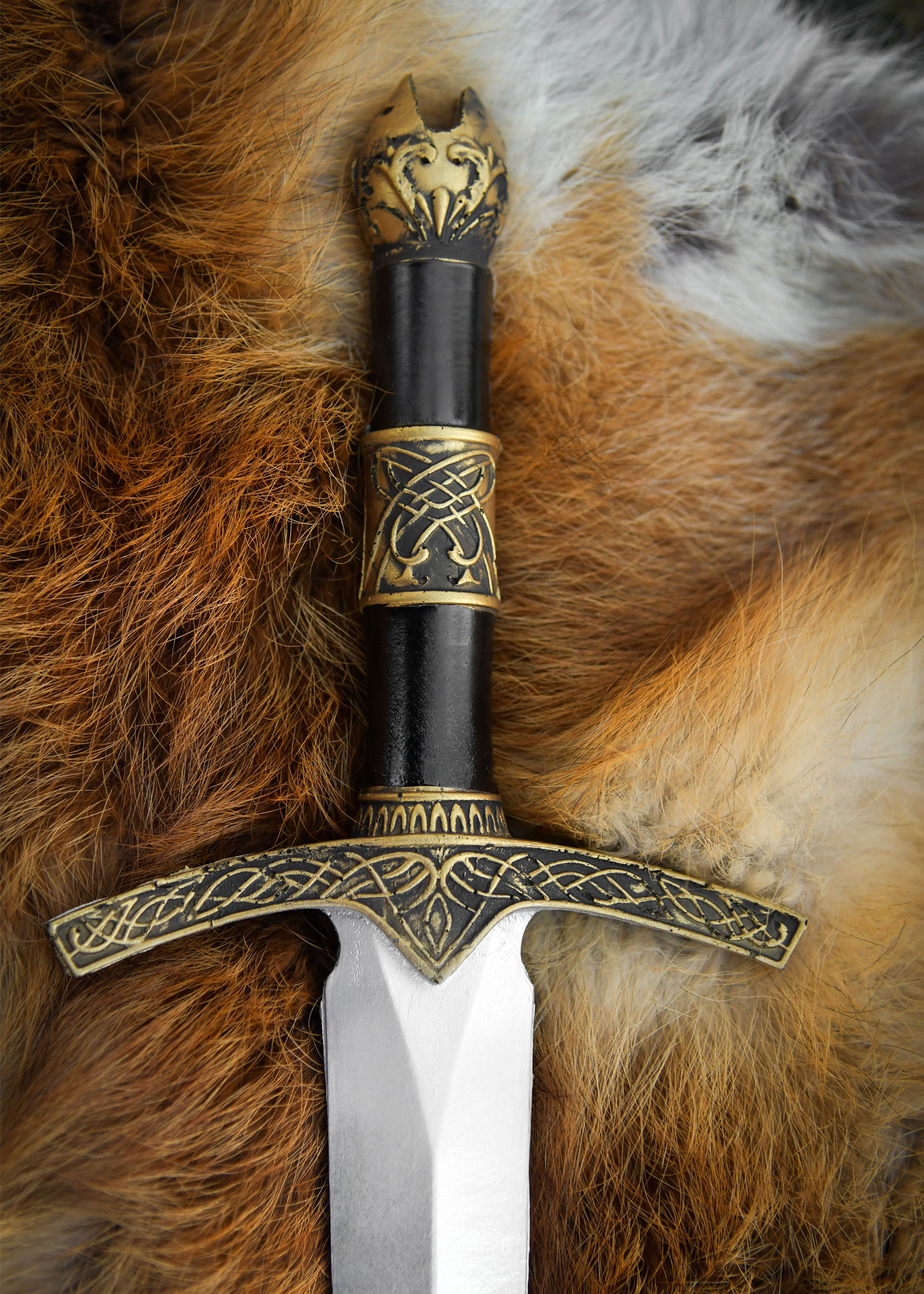 LARP Mittelalter Dolch Valdor, Polsterwaffe, 37 cm