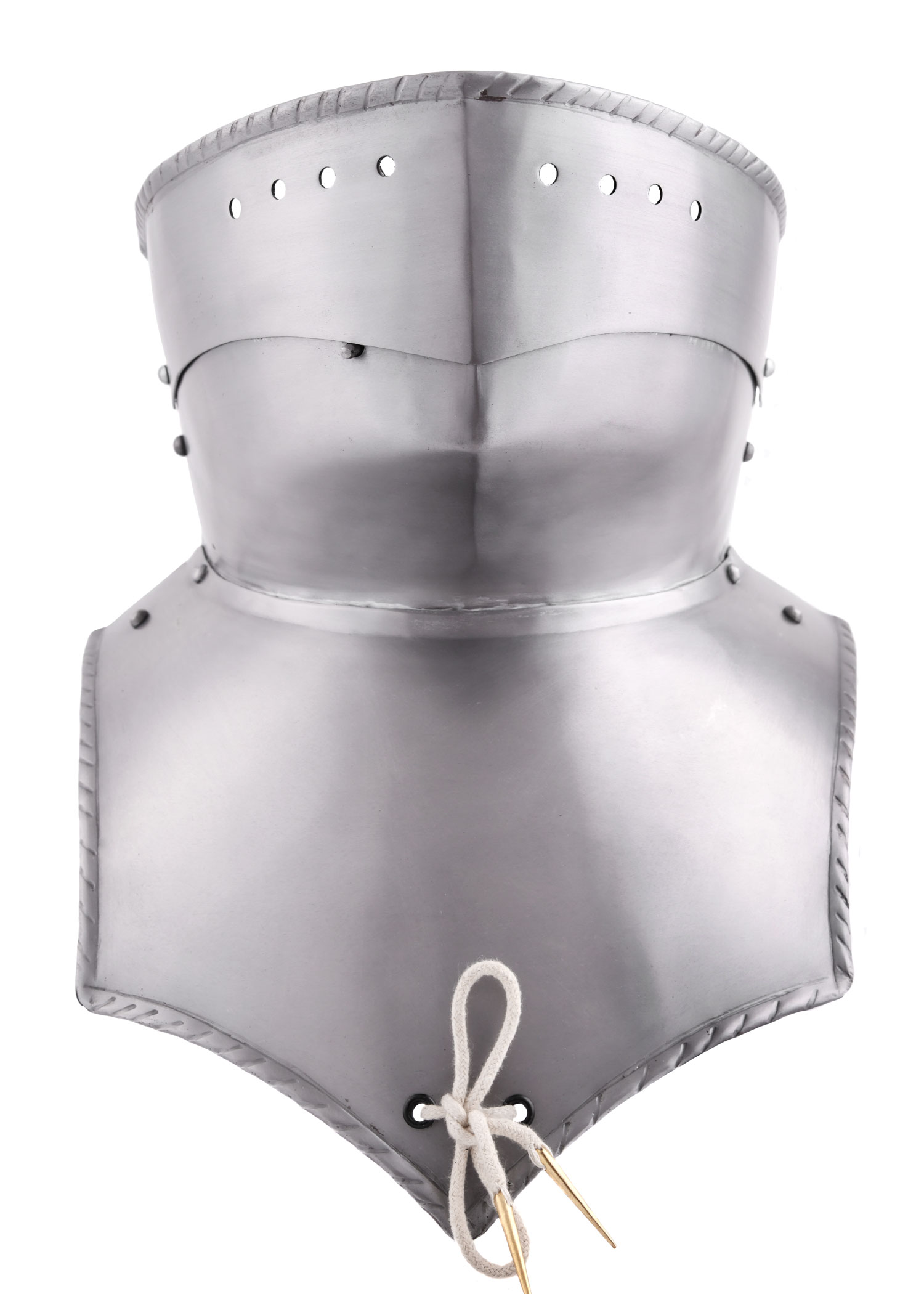 Mittelalterliche Halsberge, 1,2 mm Stahl