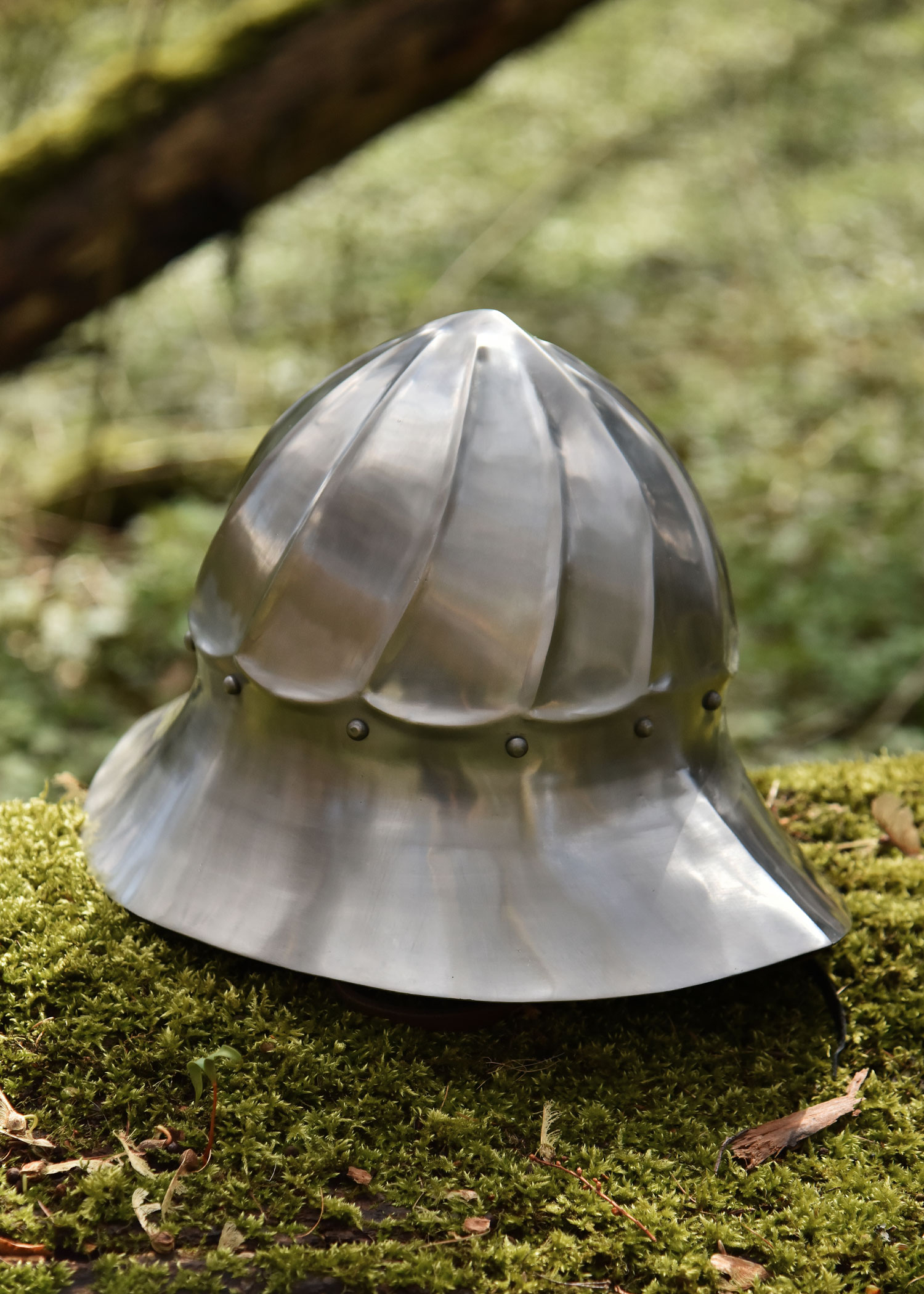Burgunder-Eisenhut, 15. Jh., 1,6 mm Stahl