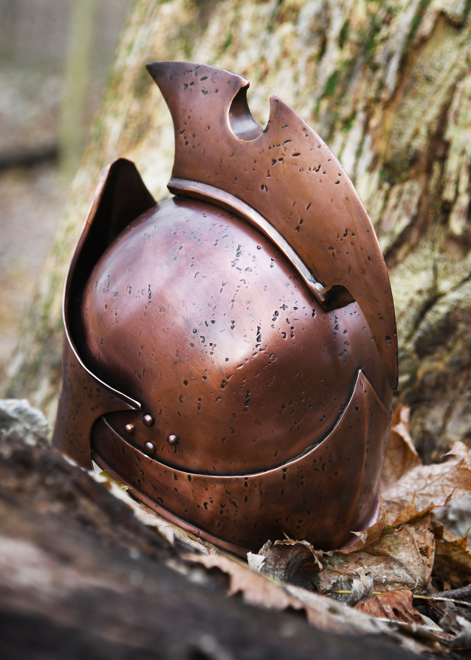 Helm des Themistokles, Griechischer Helm, 1,2 mm Stahl