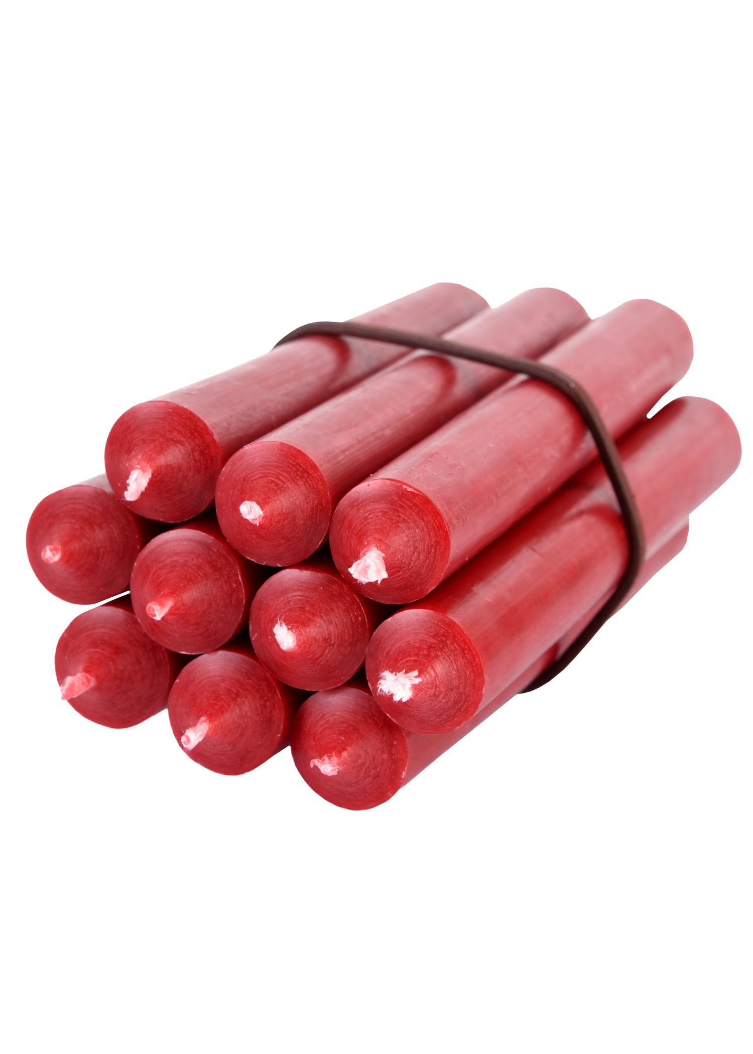 Dinner Candle, Smooth, 180 x 22 mm, Set of 10