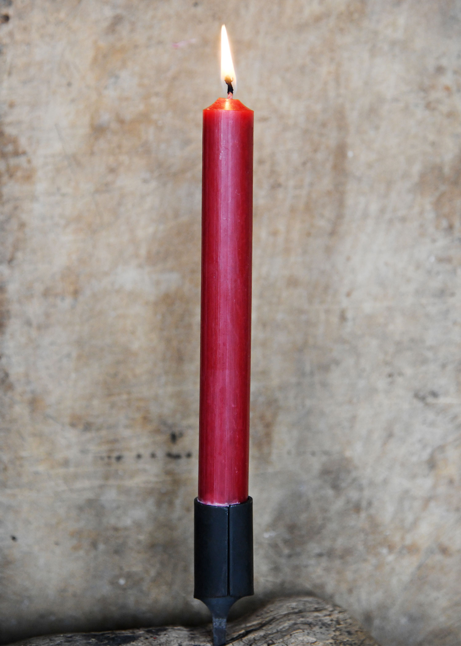 Dinner Candle, Smooth, 180 x 22 mm, Set of 10