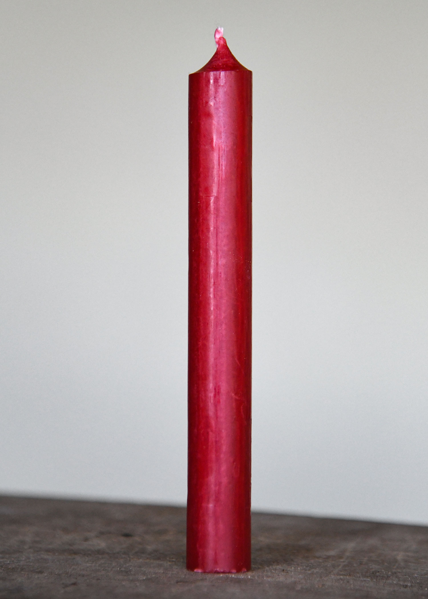 Dinner Candle, Smooth, 180 x 22 mm, Set of 10